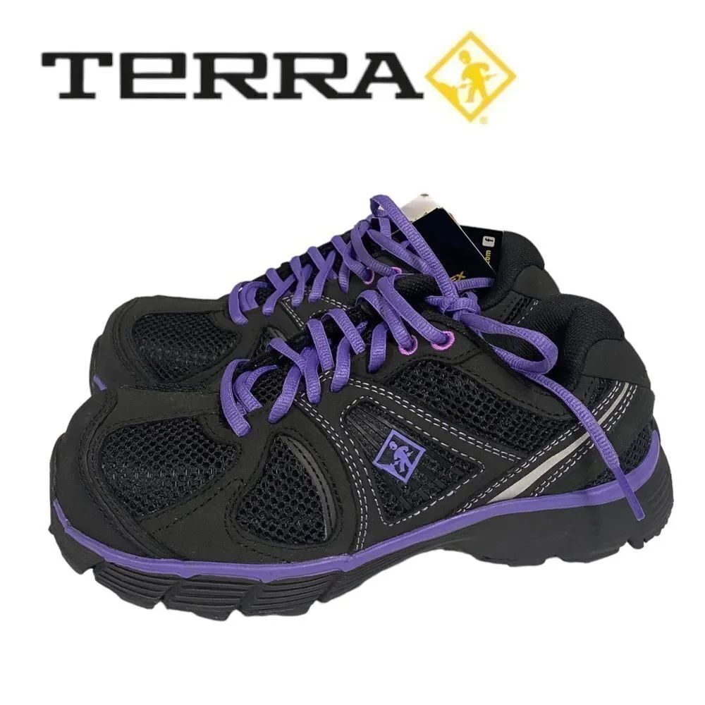 NEW in Box TERRA Pacer 2.0 Women's Composite Safety Toe Shoes Sneakers 5